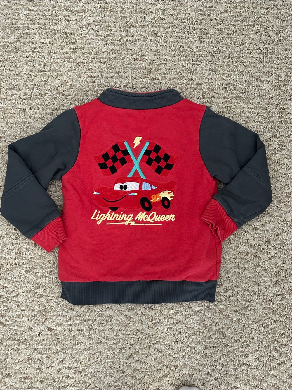 Monica + Andy Disney Pixar Cars Lightning McQueen Jacket